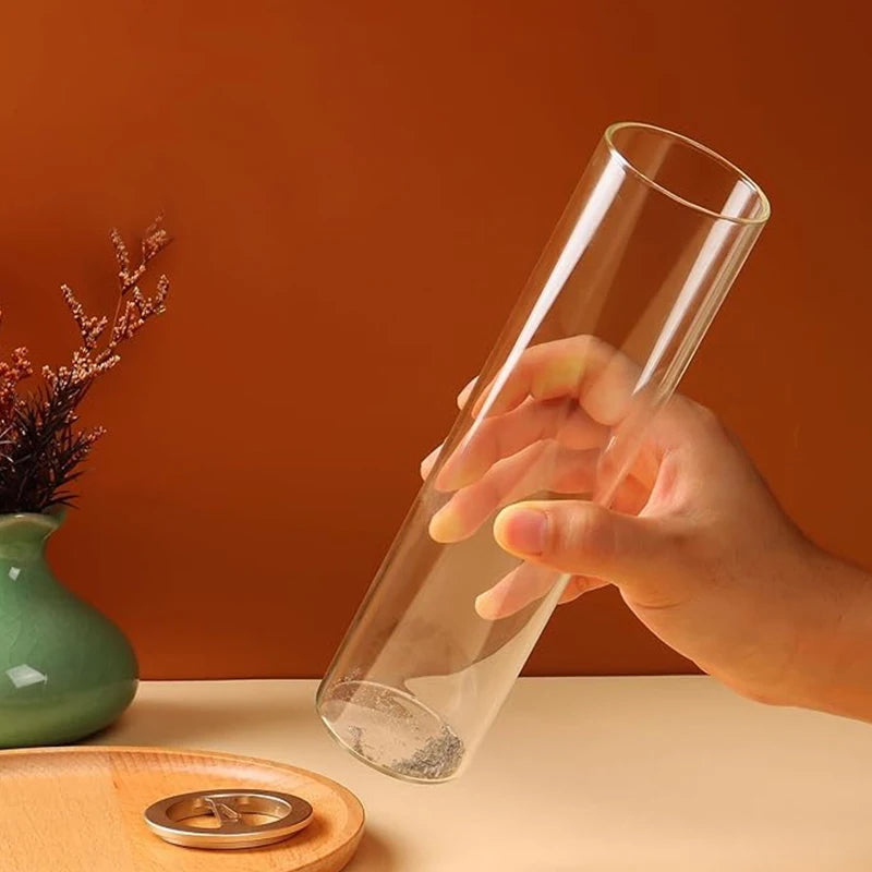 Porte-encens en verre Anti-cendres