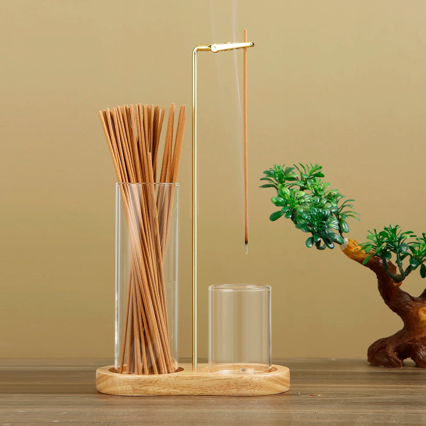 Porte-encens 2 en 1