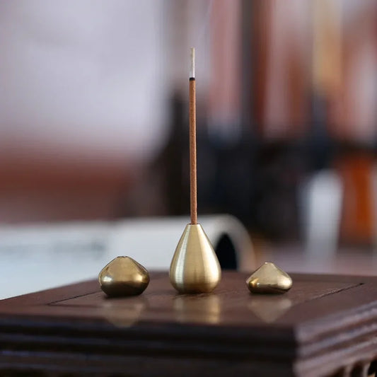 Porte-encens goutte d'eau