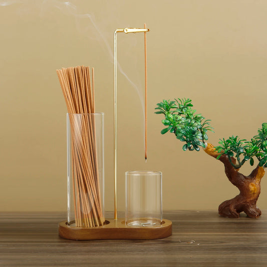 Porte-encens 2 en 1