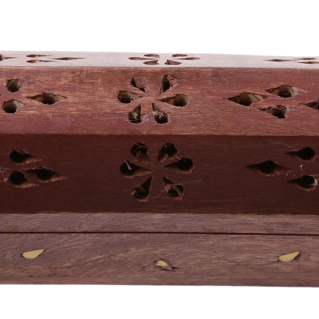 Boîte à encens en bois